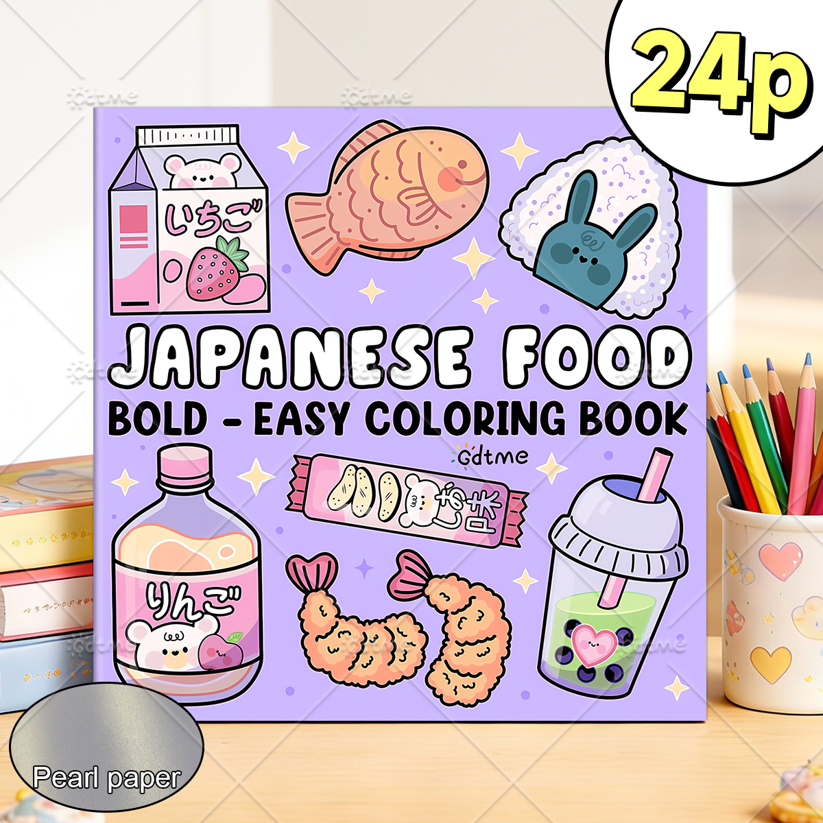 JAPANESE FOOD Bold-easy Patter - Food And Snacks Coloring Book Bold And Easy incelemesi ve fiyatı
