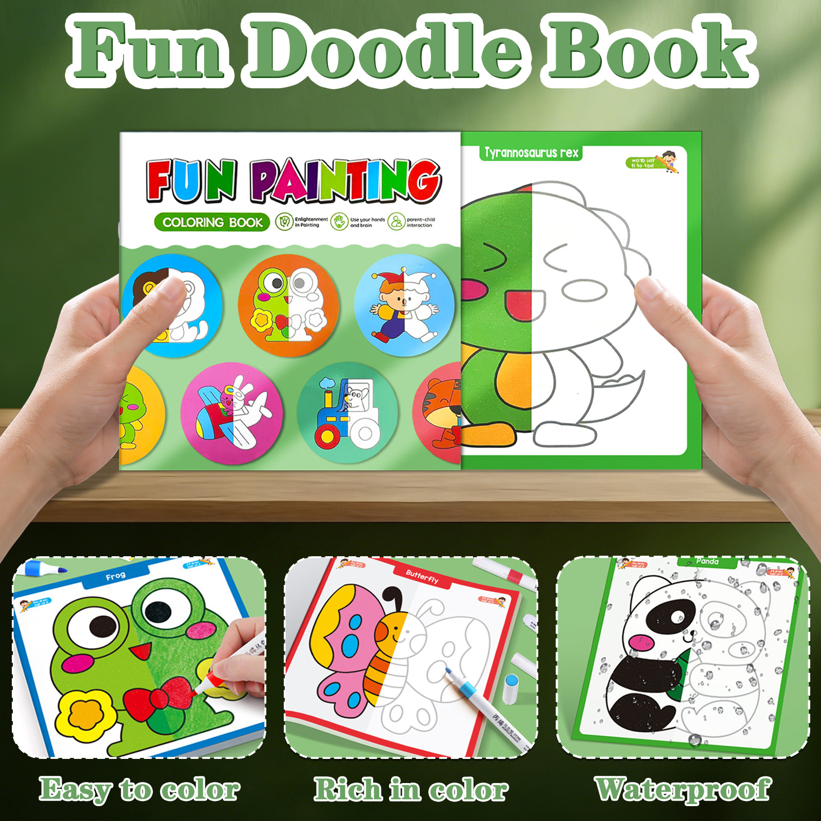 Kids Symmetrical Painting Acti - Food And Snacks Coloring Book Bold And Easy incelemesi ve fiyatı