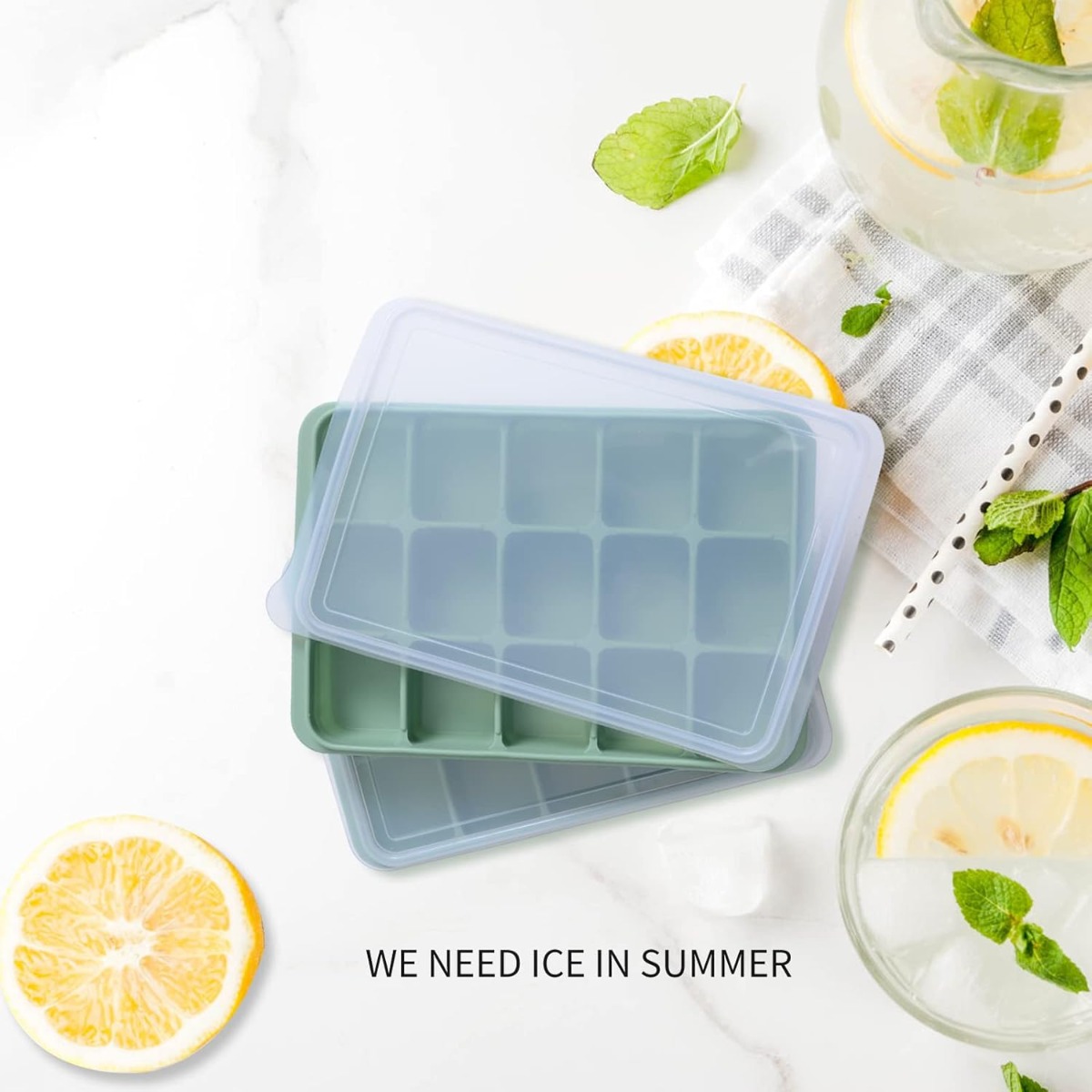 Bamboo Green Silicone Ice Cube - Homemade Food Snacks incelemesi ve fiyatı