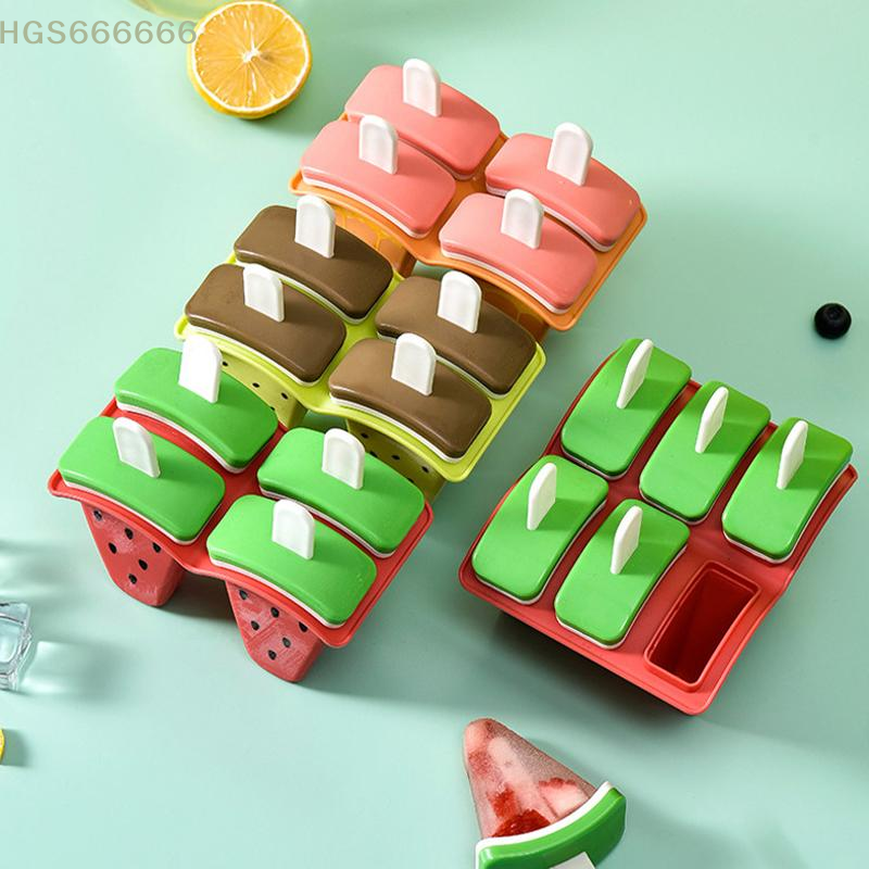 DIY Ice Cream Mold 4 6 Grids S - Homemade Food Snacks incelemesi ve fiyatı