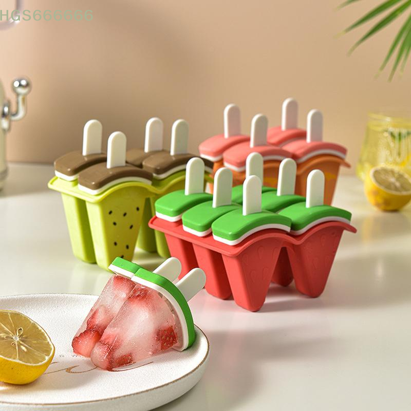 DIY Ice Cream Mold 4 6 Grids S - Homemade Food Snacks incelemesi ve fiyatı