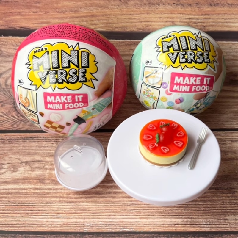 New Stock Miniverse Mini Homem - Homemade Food Snacks incelemesi ve fiyatı