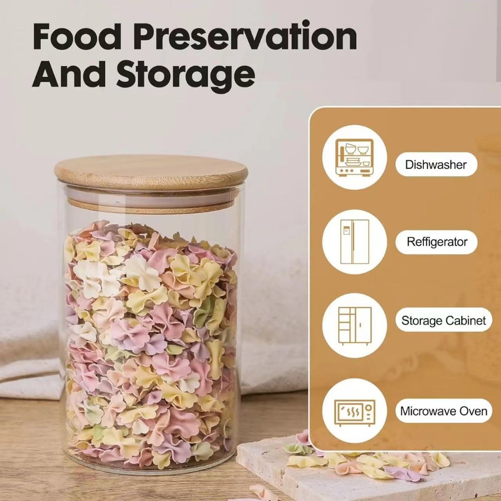 Glass Food Storage Tank with M - Homemade Food Snacks incelemesi ve fiyatı