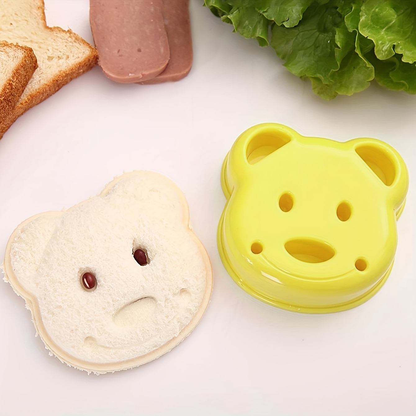 1Pc Cute Cartoon Bear Shaped S - Homemade Food Snacks incelemesi ve fiyatı
