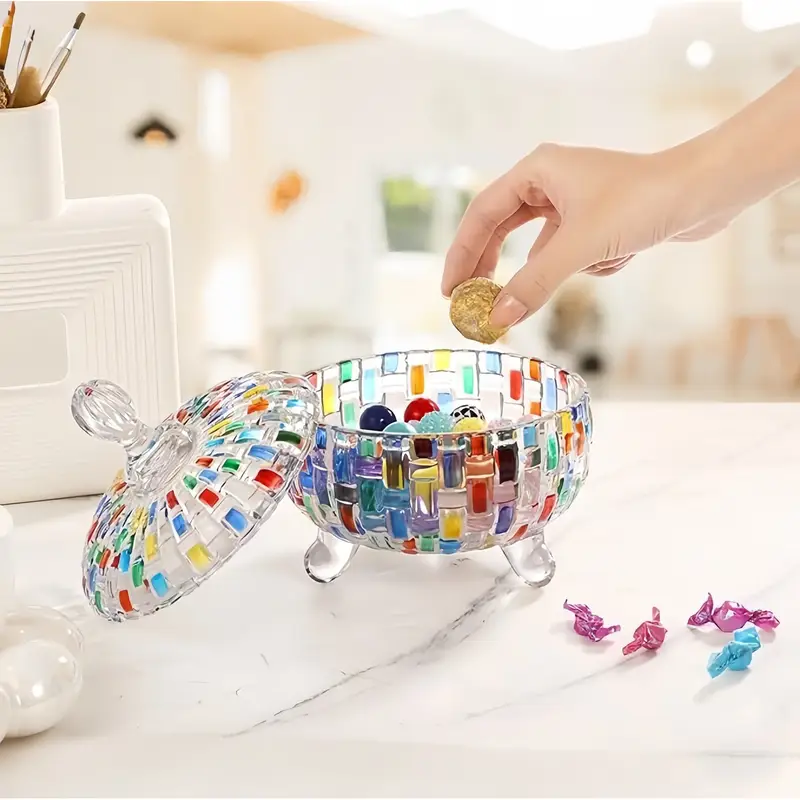 Nordic Glass Candy Jar with Li - Dried Fruit Mix incelemesi ve fiyatı