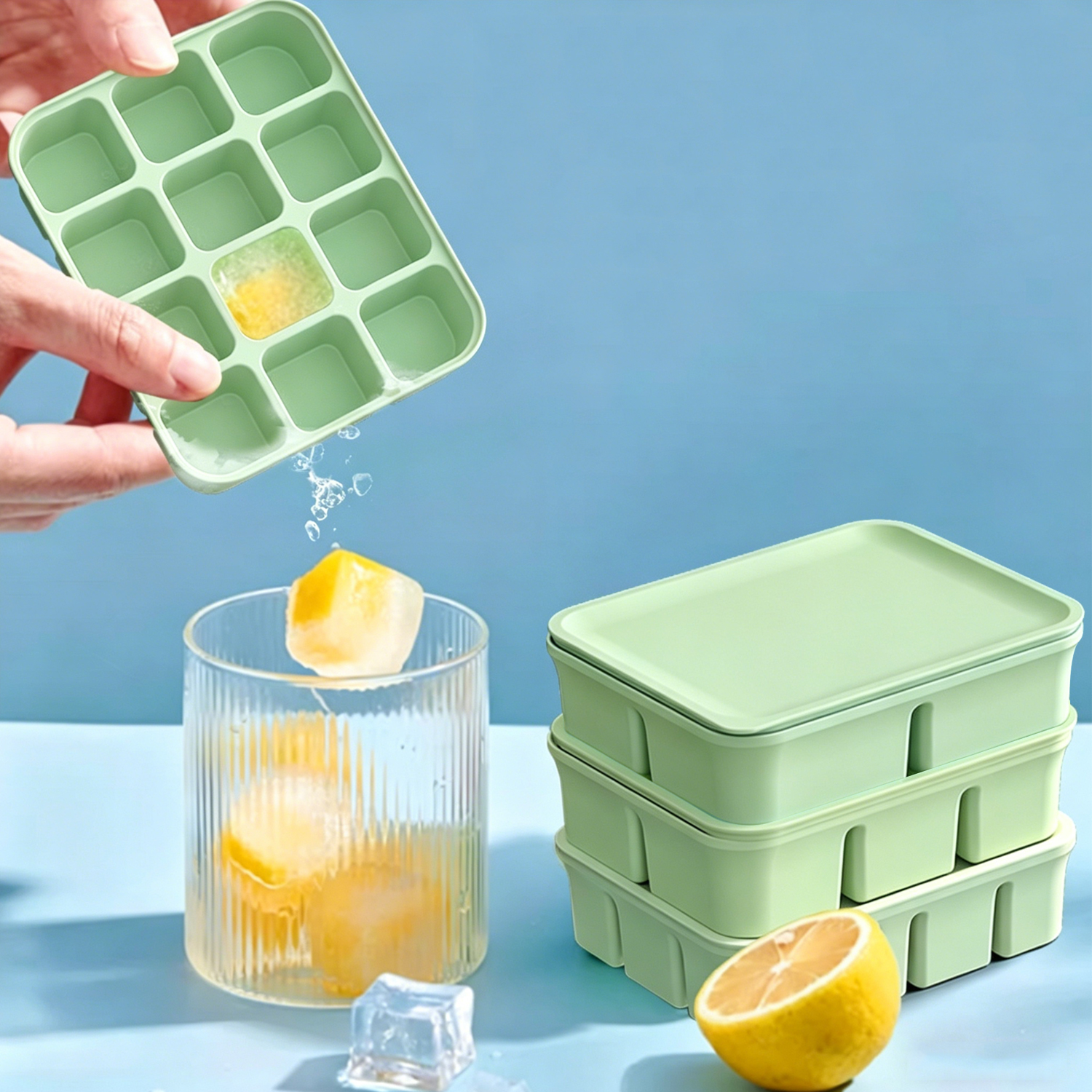3Pcs Silicone Baby Food Freeze - Homemade Food Snacks incelemesi ve fiyatı