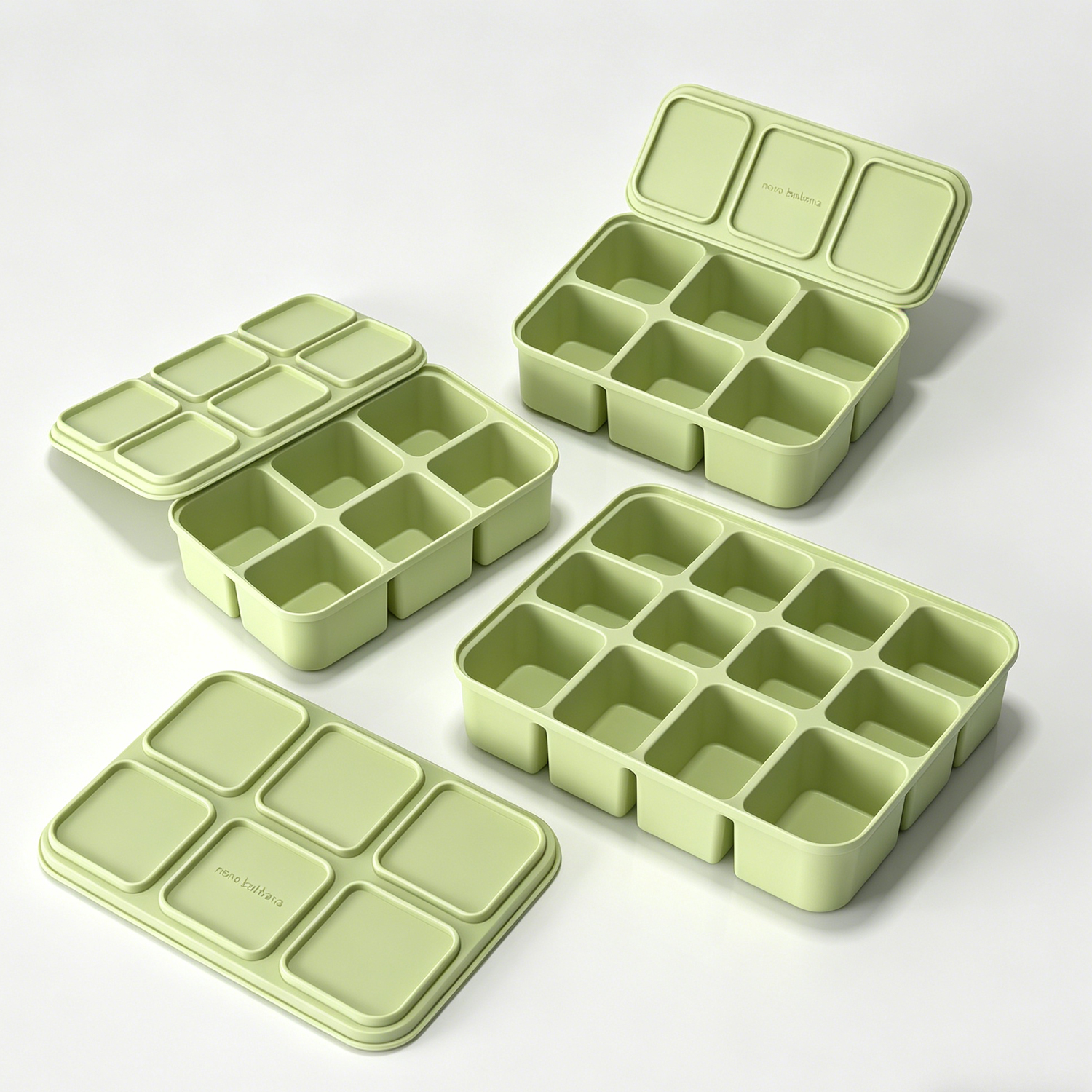 3Pcs Silicone Baby Food Freeze - Homemade Food Snacks incelemesi ve fiyatı