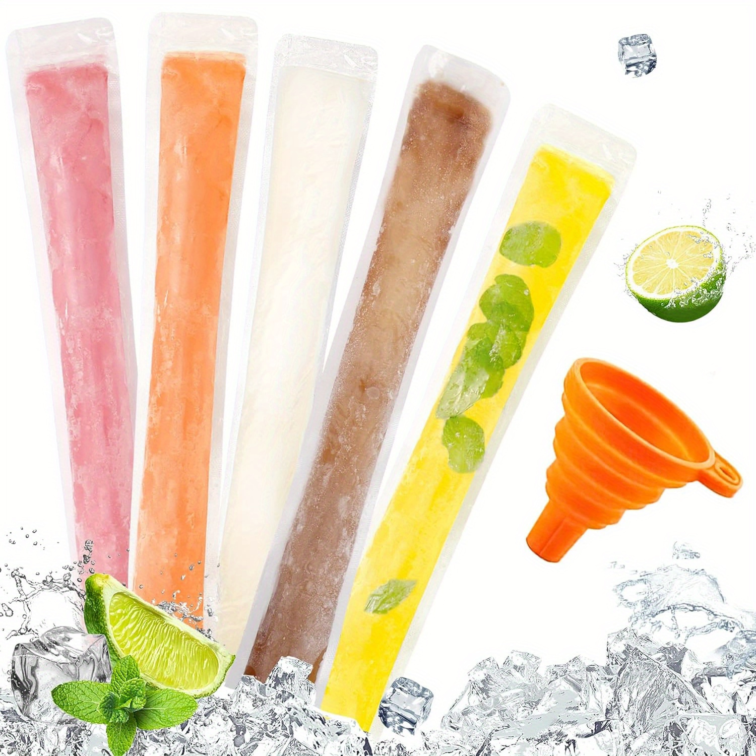 100Pack Food Grade Reusable Ic - Homemade Food Snacks incelemesi ve fiyatı