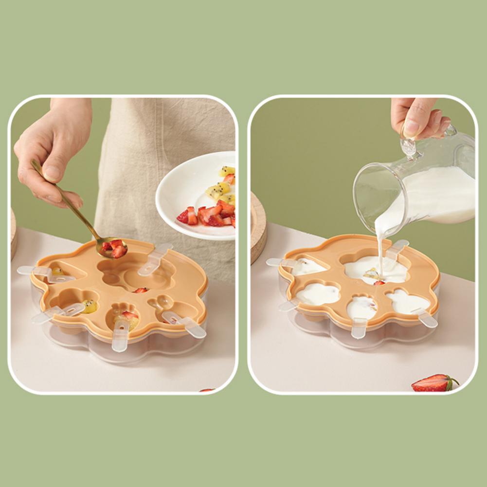 Silicone Ice Tray Ice Pop Mold - Homemade Food Snacks incelemesi ve fiyatı