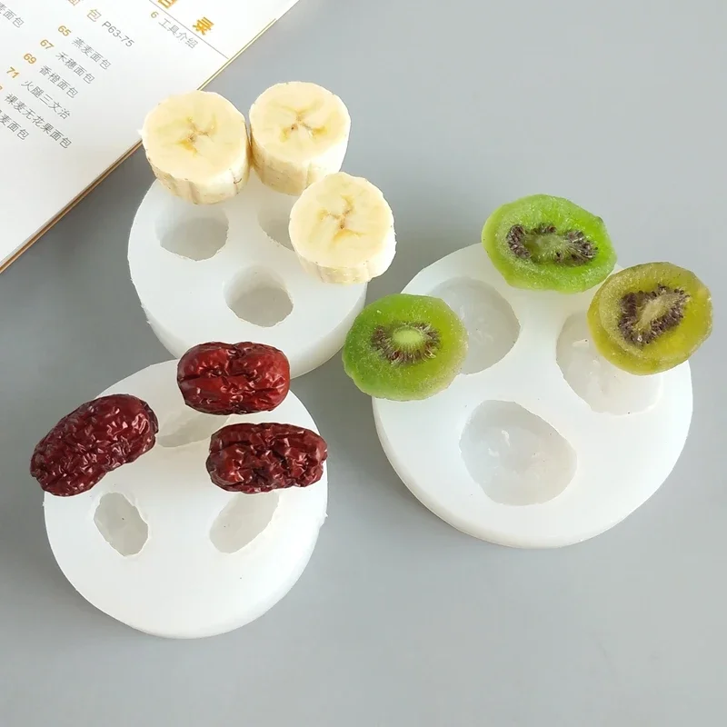 3d Fruit Silicone Molds Banana - Dried Fruit Mix incelemesi ve fiyatı